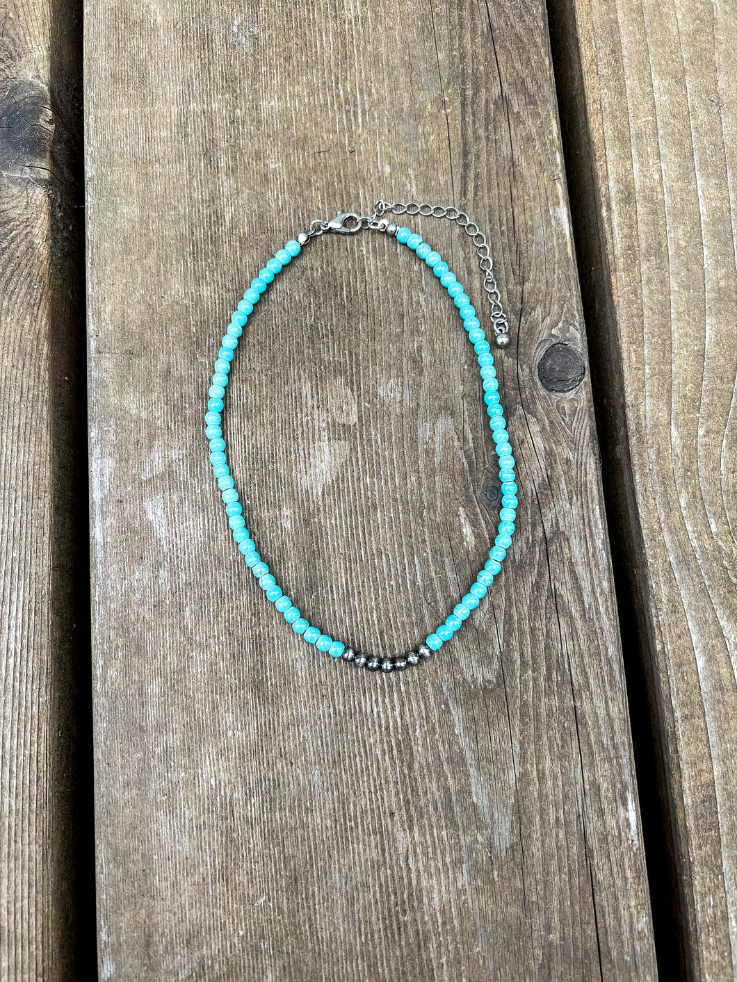 Turquoise Tequila Choker